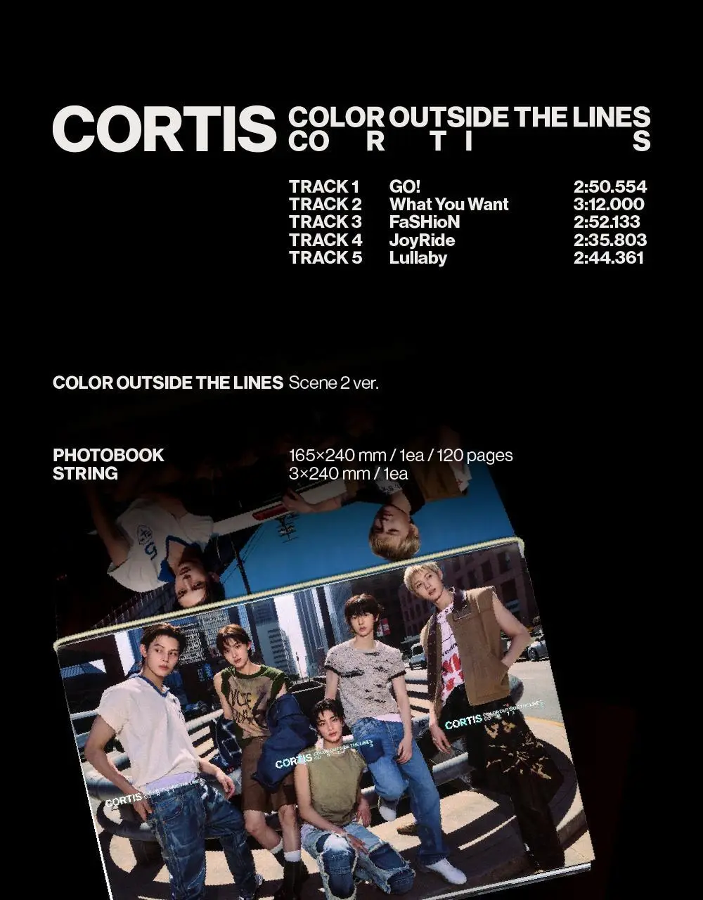 CORTIS The 1st EP [COLOR OUTSIDE THE LINES] 상세페이지 7